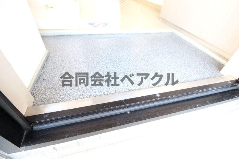 玄関　明るい玄関です