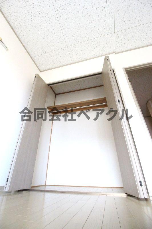 収納　十分な収納スペースがあります