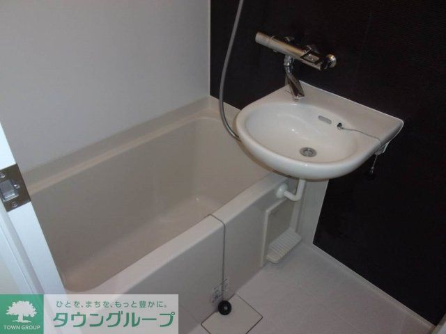 洗面設備　室内洗濯機置場