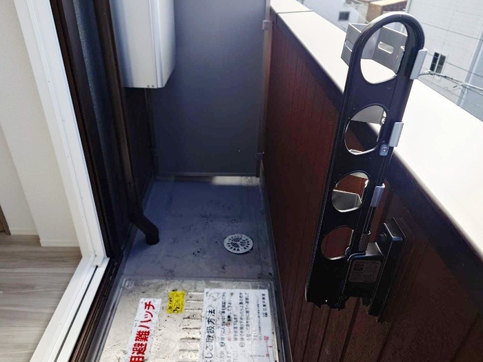 バルコニー　バルコニー付きのお部屋です♪