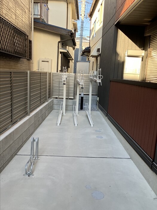 駐車場　駐輪場です