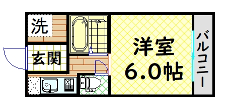 ハイツKAMIの間取り写真