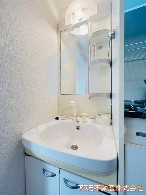洗面設備　同マンション別部屋参考写真