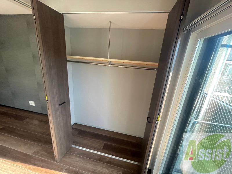収納　収納もバッチリあるのでお部屋が片付きますよ！