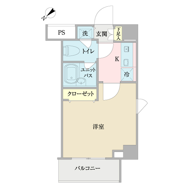 スカイコート茗荷谷壱番館の間取り写真