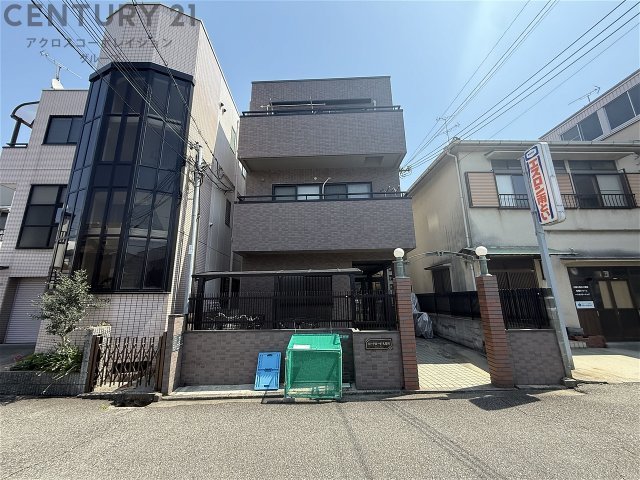 建物外観　オートロック完備、敷地内駐輪場あります♪
