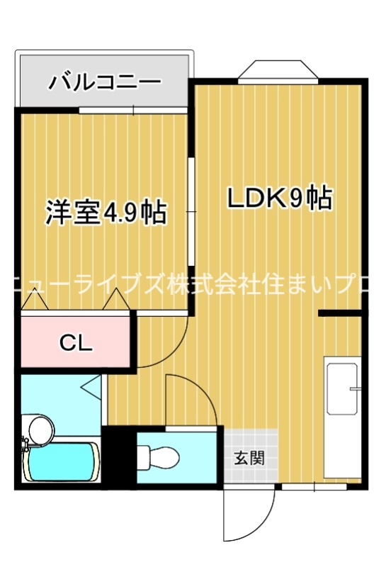 ペントハウス11の間取り写真