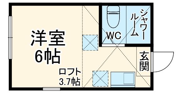 ユナイト井土ヶ谷ジャックマロニーの間取り写真