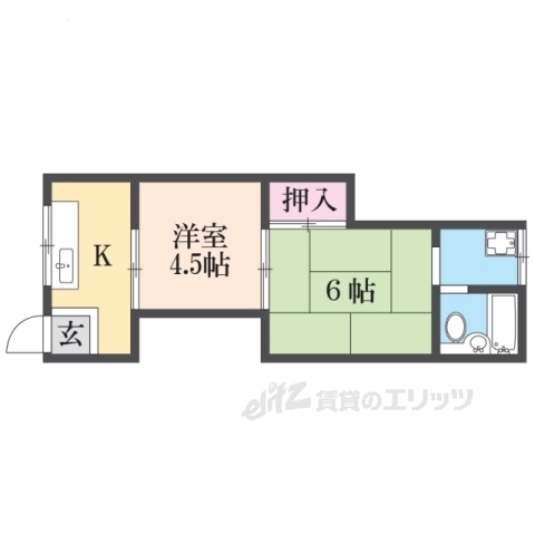 栗山文化の間取り写真