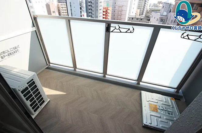 バルコニー　名古屋で一番初期費用の安い賃貸専門の不動産会社です(^^)
