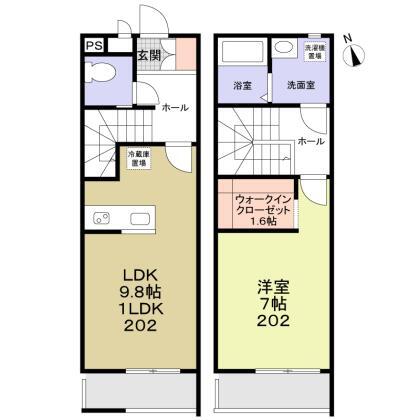 ルーチェの間取り写真
