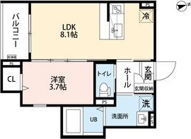 robot home 東本町の間取り写真