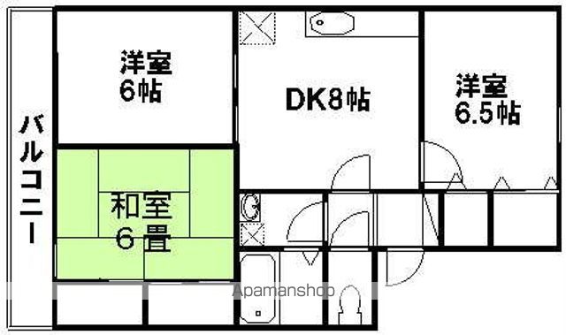 広島高速交通アストラムライン 中筋駅 徒歩3分 2階建 築25年の間取り写真