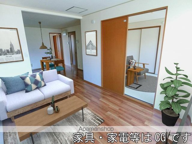 広島高速交通アストラムライン 中筋駅 徒歩3分 2階建 築25年の居間写真