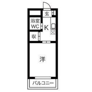 イザワハイムの間取り写真