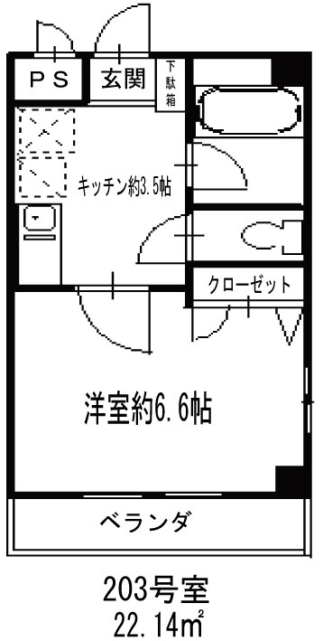 パティオの間取り