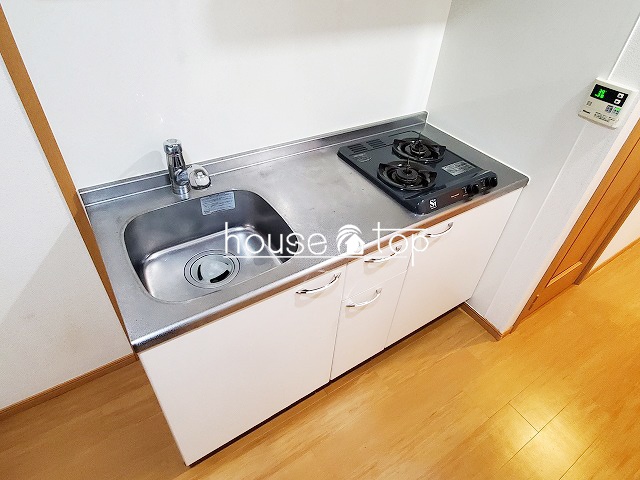 キッチン　2口コンロ付システムキッチン