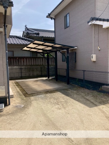 駐車場　眺望