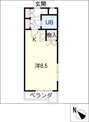 シャトルミエの間取り