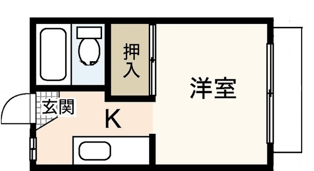 メゾン吉島の間取り