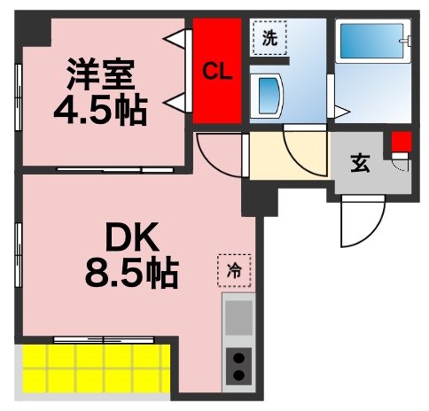 GRAND千葉中央の間取り