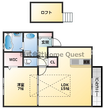 M・Kスクエア1の間取り