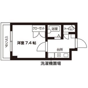 名古屋市瑞穂区妙音通のマンションの間取り