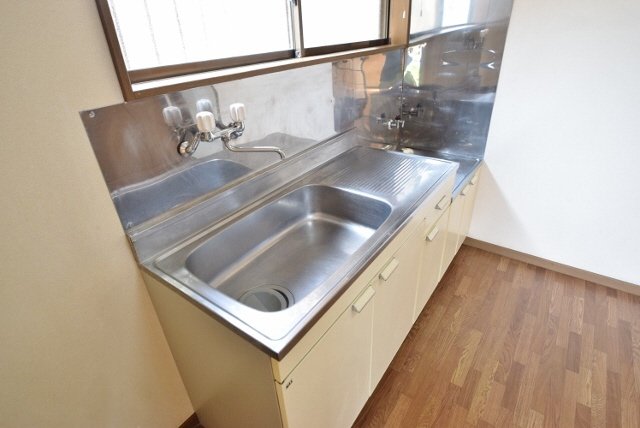 キッチン　ガスコンロ設置可のキッチンです！