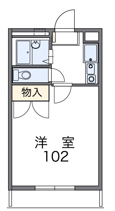 カームプレイスIの間取り