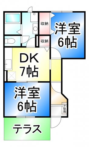 セピアコート若穂の間取り