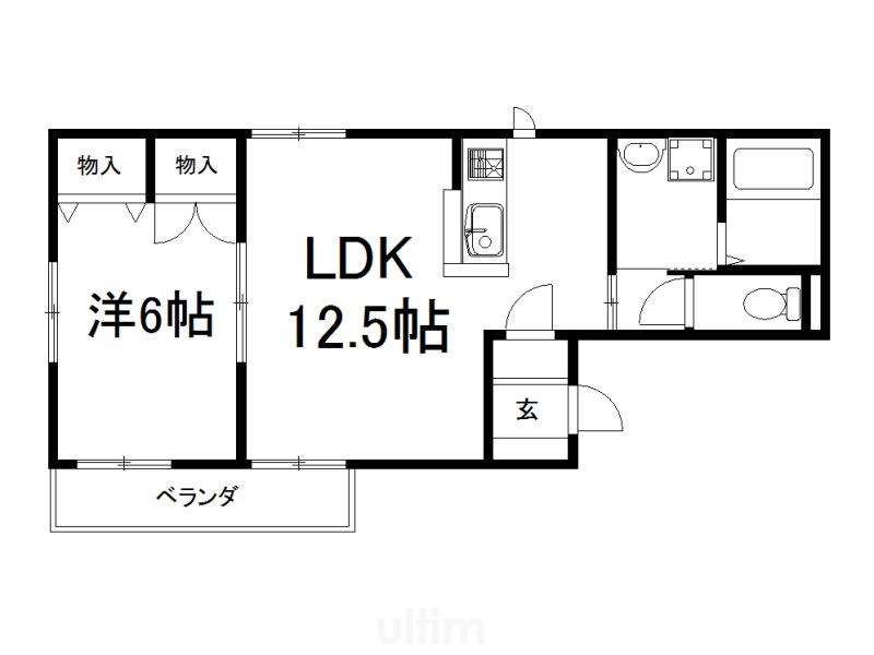 Ｐｌｅａｓａｎｔｖｉｌｌｅの間取り