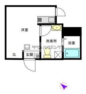 クレサージュ町屋の間取り