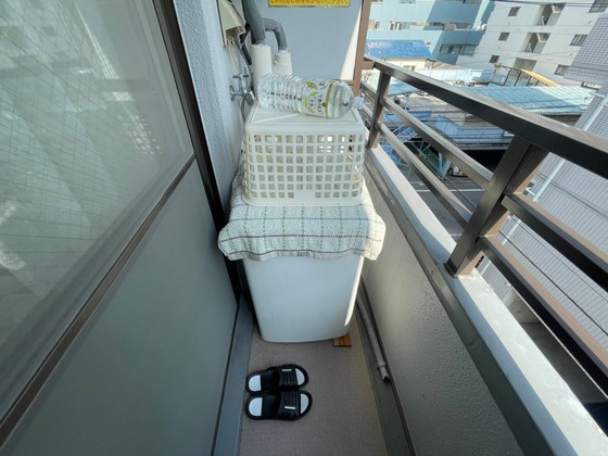 バルコニー　※別部屋の写真です