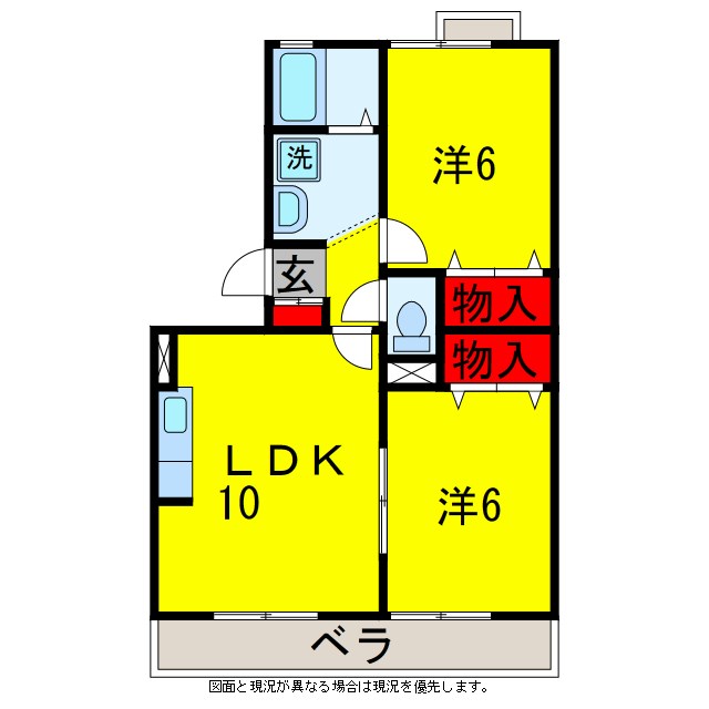 ソリッドセピアの間取り