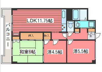 マック福住ホームズの間取り