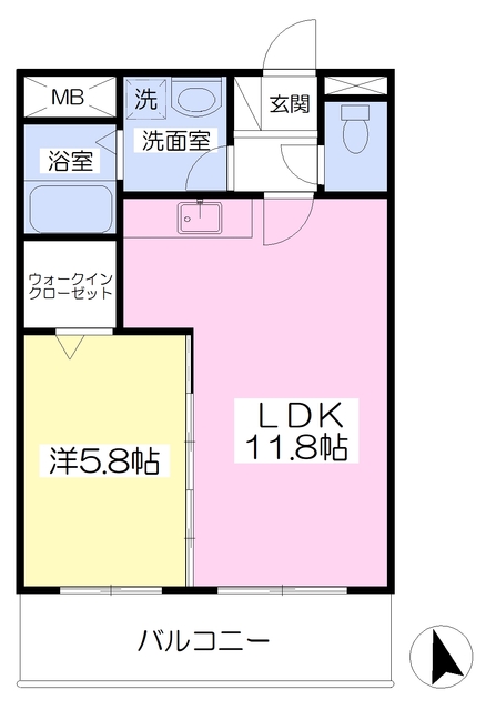 エスペランサ希望の間取り