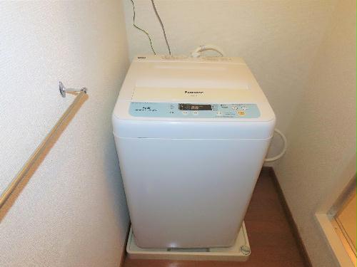 その他設備　洗濯機も付いています