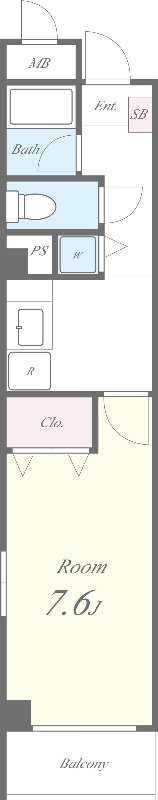 Sanoya Mansion(サノヤマンション)の間取り