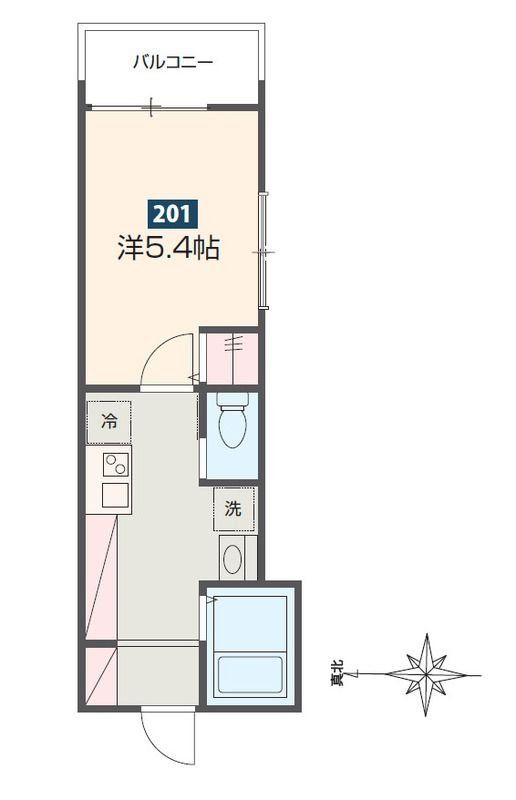 MELDIA柏の間取り