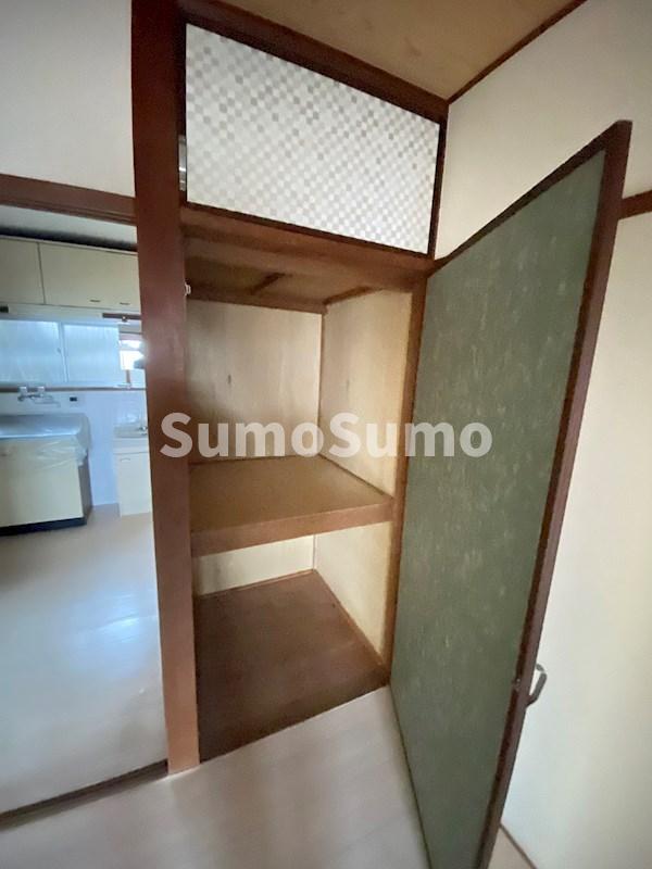 収納　十分な収納スペースがあります