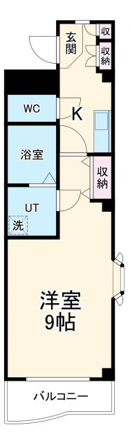 コスモなかねの間取り