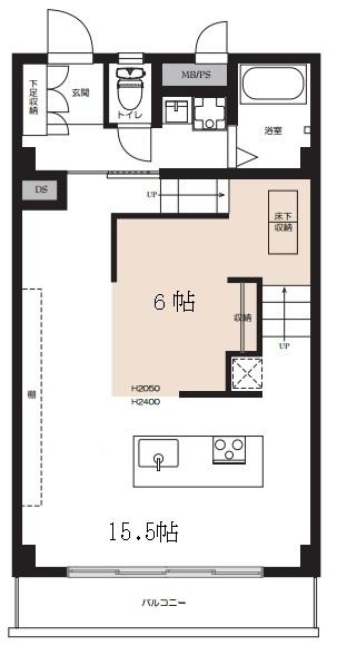 横浜天王町レジデンスの間取り