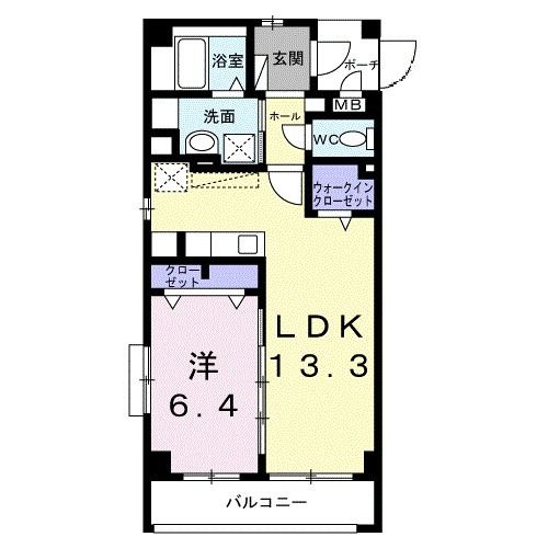 メゾン　ド　カカズの間取り