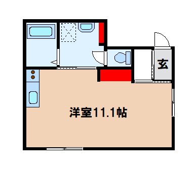 カーサオリーブの間取り