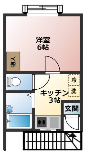 エスポワールIIの間取り