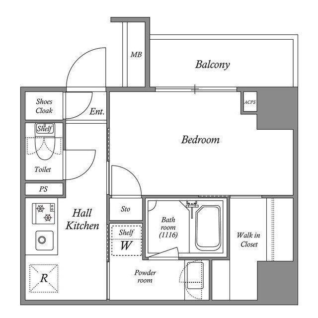 ＡＣＰ　Ｒｅｓｉｄｅｎｃｅ　亀戸の間取り