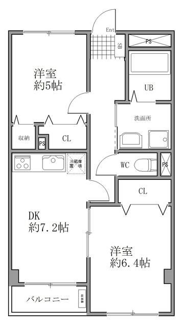 グラシアリノ町屋の間取り