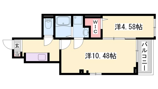 ラフレシール・ベルIVの間取り