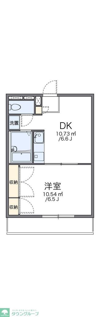 我孫子市南新木のアパートの間取り