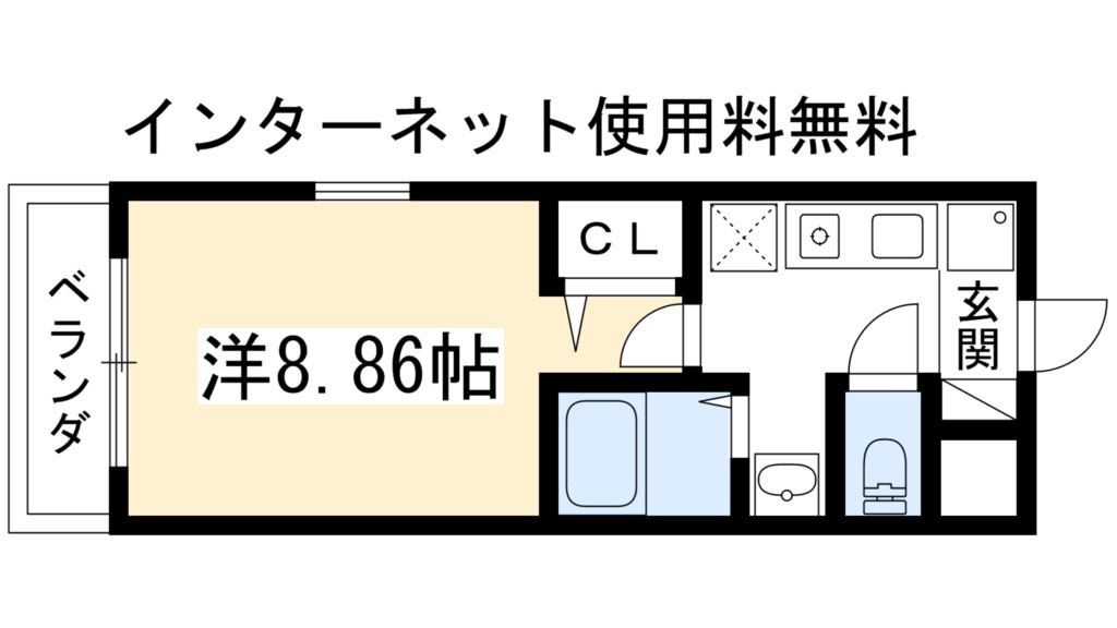 シャトーブランシュの間取り